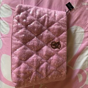 Victoria's Secret Pink Quilted Cosmetic Bag
